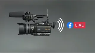 Streaming to Facebook Live with the JVC GY-HM250 camcorder