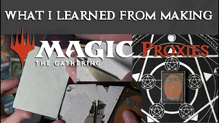 What I Learned From Making Magic: The Gathering Proxies