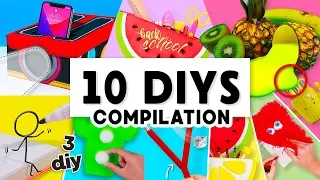 MAKING 10 AMAZING DIY Slimes, Room Decor & Organization COMPILATION!