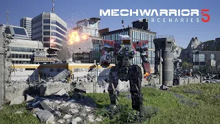 Mechwarrior 5: Mercenaries #02. Прохождение кампании с модами Reloaded и TTRulezAI.