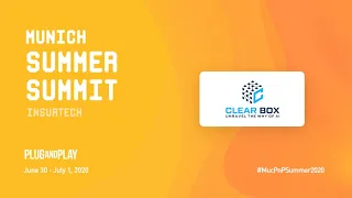 Munich Summer Summit | Insurtech: Clear Box