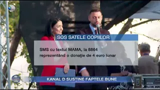 Stirile Kanal D - Kanal D sustine faptele bune! Doneaza 4€/luna prin SMS la 8864 cu textul "MAMA"