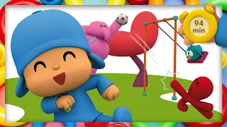 🎠POCOYO AND NINA - Playtime At The Playground [94 min] ANIMATED CARTOON for Children |FULL episodes