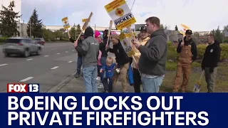 Boeing, union firefighters can't reach new deal before deadline | FOX 13 News