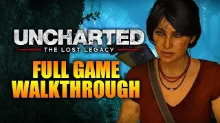 Uncharted: The Lost Legacy Walkthrough - Full Game (Only 1 Part) | PS4 Pro Gameplay