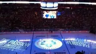 Maple Leafs vs Bruins - Stanley Cup Playoffs 2013 Game 4 - Player Introductions and Anthem