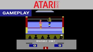 RealSports Boxing (Atari 2600) - Gameplay Clip [HD] | RetroGameUp