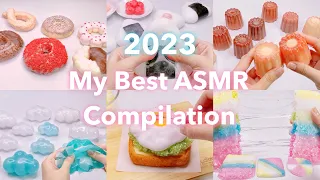 【ASMR】⭐️2023年マイベストスライム総集編⭐️【音フェチ】2023 My Best ASMR Compilation