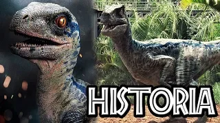 LA HISTORIA DE BLUE EN JURASSIC WORLD