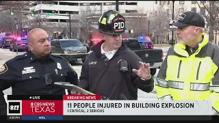 Fort Worth officials provide upate on downtown hotel explosion