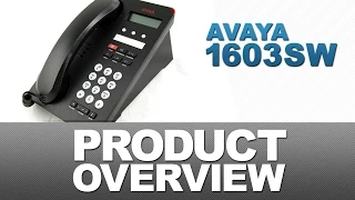 Avaya 1603SW IP Phone - Product Overview