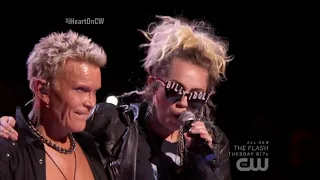 Miley Cyrus and Billy Idol   Rebel Yell Live iHeartRadio Music Festival 2016