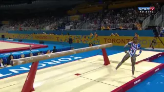 Yamilet Peña en finales de gimnasia Panamericanos Toronto (2)- DeportivAPP