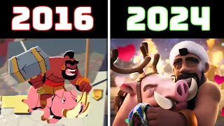 All Animations of Clash Royale (2016-2024)