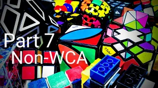 Solving My ENTIRE 190 Cube Collection!! [Part 7: Non-WCA Events]