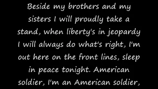 Toby Keith's American Soldier with Lyrics