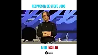 Respuesta de Steve Jobs a un insulto
