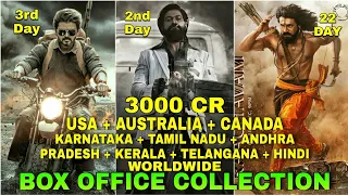 Box Office Collection Of KGF Chapter 2 Vs Beast Movie Collection Vs RRR Movie Collection | KGF 2