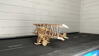 Will It Fly? DIY Wooden Plane Takeoff Test
