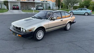 1986 Alfa Romeo GTV6 Walk Around