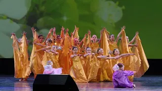 «После дождя», Театр танца «Радость» в концерте «ЗОЛОТОЕ ЯБЛОЧКО. ДЕТИ РОССИИ» в Кремле