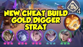 GOLD DIGGER STRAT NEW CHEAT BUILD #magicchess #magicchessmobilelegends #mlbbcreatorcamp #mlbb