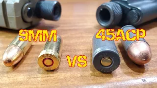 9mm vs 45 ACP: Which Bullet Hits Harder?