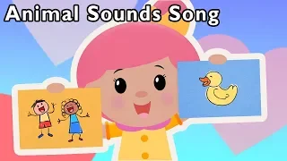 Animal Sounds Song + More | Mother Goose Club Cartoons