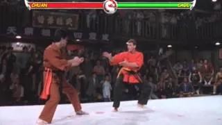 Van Damme in Mortal Kombat Bloodsport Edition