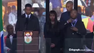 'Fake' interpreter at Nelson Mandela memorial