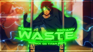 Hange Zoe Death - Waste"sad"[Edit/AMV]🕊