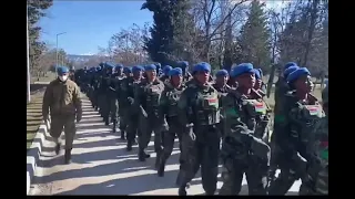 Gambia Military Quick Reaction Force (QRF) in Turkey on Training.