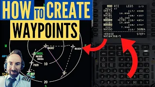 737 FMC - [How To Create an FMC Off-Route Waypoint]