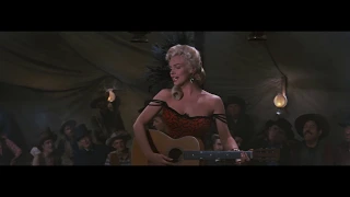 Marilyn Monroe in "River Of No Return" - One Silver Dollar [HD 1080p]