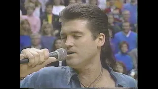 Billy Ray Cyrus sings The National Anthem at Rupp Arena [VHS] 1992