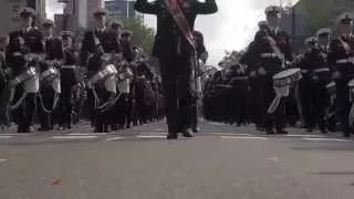 Streetparade Nationale Taptoe 2015 - Coolsingel - Rotterdam