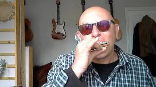 Fox Chase - Harmonica Lesson by Eddie Martin. Video #1