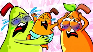 Crazy Pear Kid || Parenting Struggles by Pear Couple