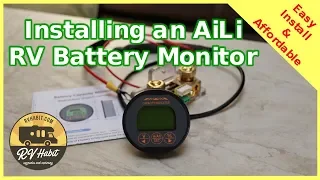 Installing A Full Function RV Battery Monitor From AiLi Qwork– How To - Tips and Tricks - RV Upgrade