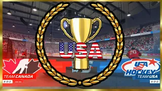 World Juniors! NHL 22! Team USA vs Canada! Gold Medal!