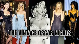 CHARMING FORGETTEN PHOTOGRAPHS OF CELEBRITIES FROM THE VINTAGE OSCAR NIGHTS, ICONIC FAMOUS PEOPLE