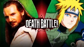 Fan Made Death Battle Trailer Qui-Gon Jin vs Minato Namikaze (Star Wars vs Naruto)