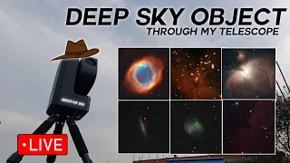 Watch Live : Deep Sky Object Through My Telescope 🔭✨ | Special 10K 💗