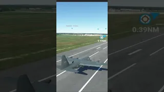 Canadian C 130 Landing   Microsoft Flight Sim