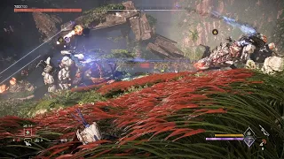 Horizon Forbidden West Tremortusk vs Thunderjaw!