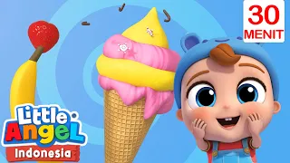 Aku Mau Makan Es-krim!🍧 | Little Angel Bahasa Indonesia | Kartun dan Lagu Anak