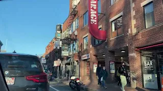 Drivelapse—Timelapsed driving. Around Harvard Square.