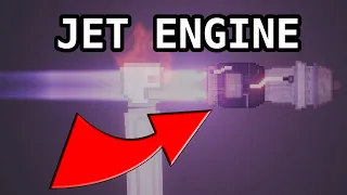 How GOOD is NEW UPDATE JET Engine? | Human vs Jet Engine (People Playground #72)