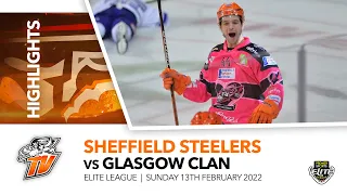 Sheffield Steelers v Glasgow Clan - EIHL - 13th February 2022