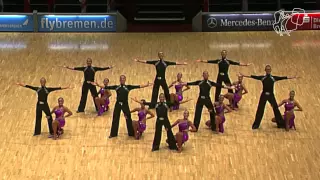 TSC Schwarz Gold A-Team, AUT | 2014 World Formation Latin | DanceSport Total